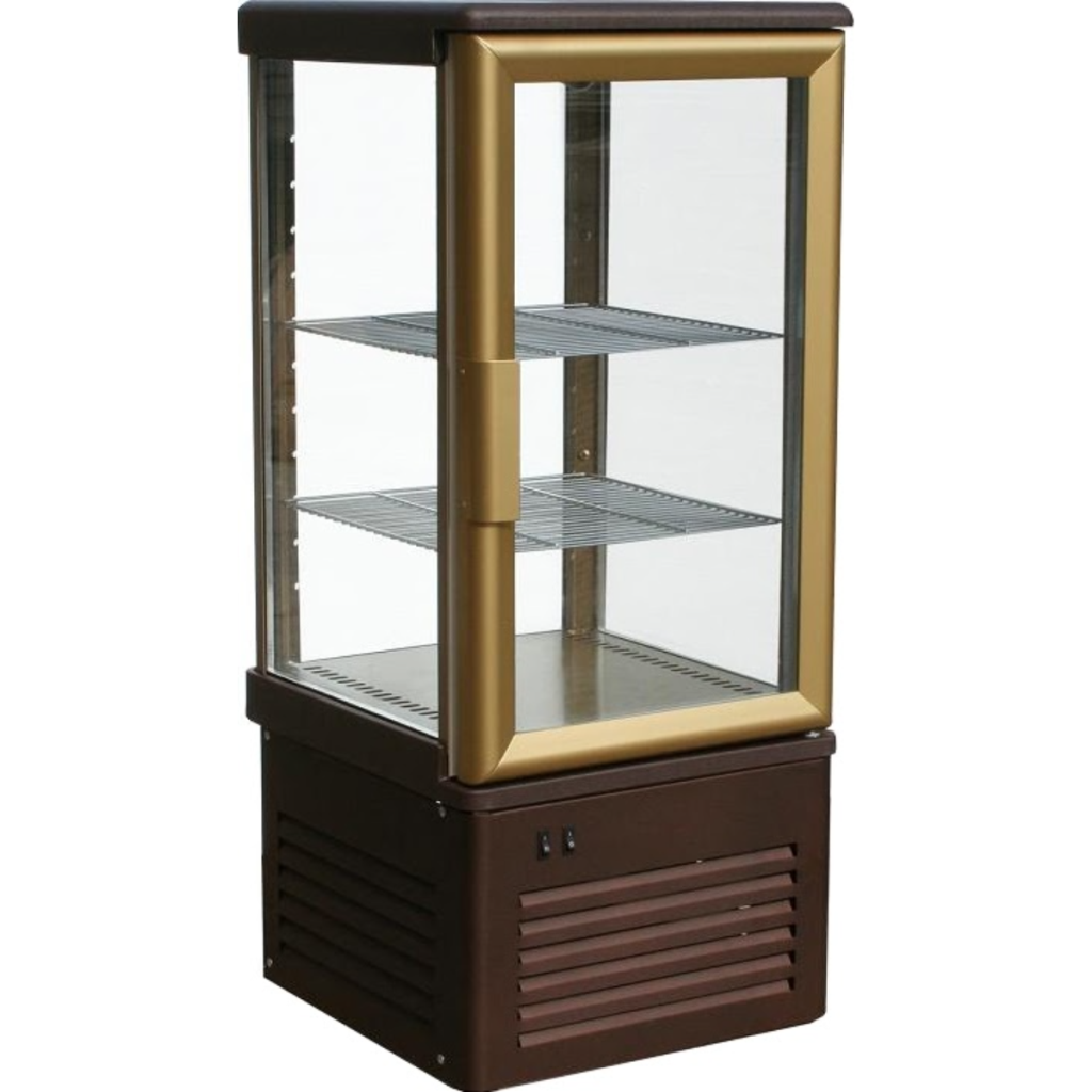 Витрина кондитерская Carboma D4 VM 120-1 (R120C) (0109-0102 (коричнево-золотой))