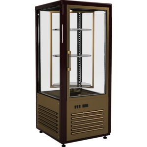 Витрина кондитерская Carboma D4 VM 120-2 (R120Cвр Сarboma) (0109-0102 корич-золотой)