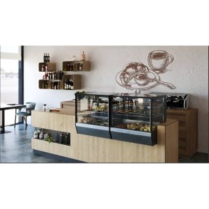 Витрина нейтральная (неохлаждаемая) настольная Carboma AC59 N 0,7-1 (фронт стандартный цвет) - Изображение 8