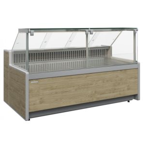 Витрина холодильная Carboma GC111 SM 2,5-1 (1010 Мариель) (газлифт, без боковин)