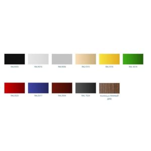 Витрина холодильная Carboma GC95 SM 1,0-1 (ВХС-1,0 Carboma GC95) (0011-9003 боковины серые, декор белый) - Изображение 3