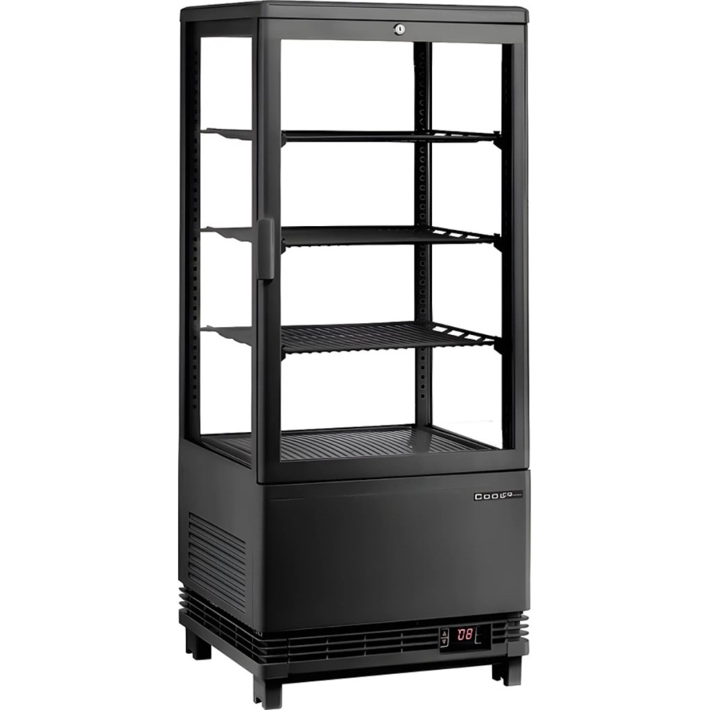 Витрина холодильная настольная Cooleq CW-85 BLACK