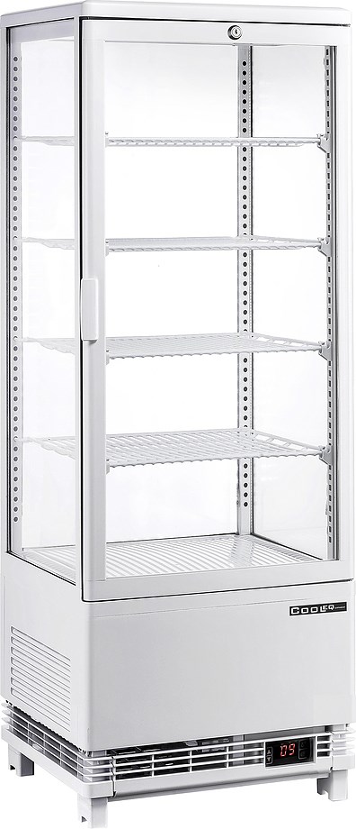 Витрина холодильная настольная Cooleq CW-98 WHITE