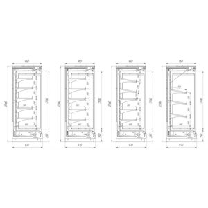 Горка холодильная Север МАНГО 2200/970 ВХСнп-1875 пресервы - Изображение 13