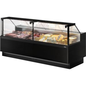 Витрина холодильная универсальная Dazzl Galaxy 080 Plug-in 125 динамика, прессервы