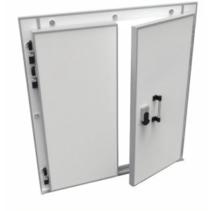 Дверь холодильная распашная двустворчатая НТ-РДД-2000*2800/120 - Изображение 2