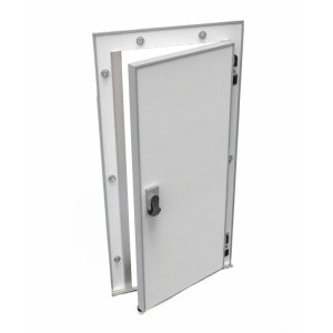 Дверь холодильная распашная одностворчатая СТ-РДО-900*1900/80 (с металлической рамой) - Изображение 2