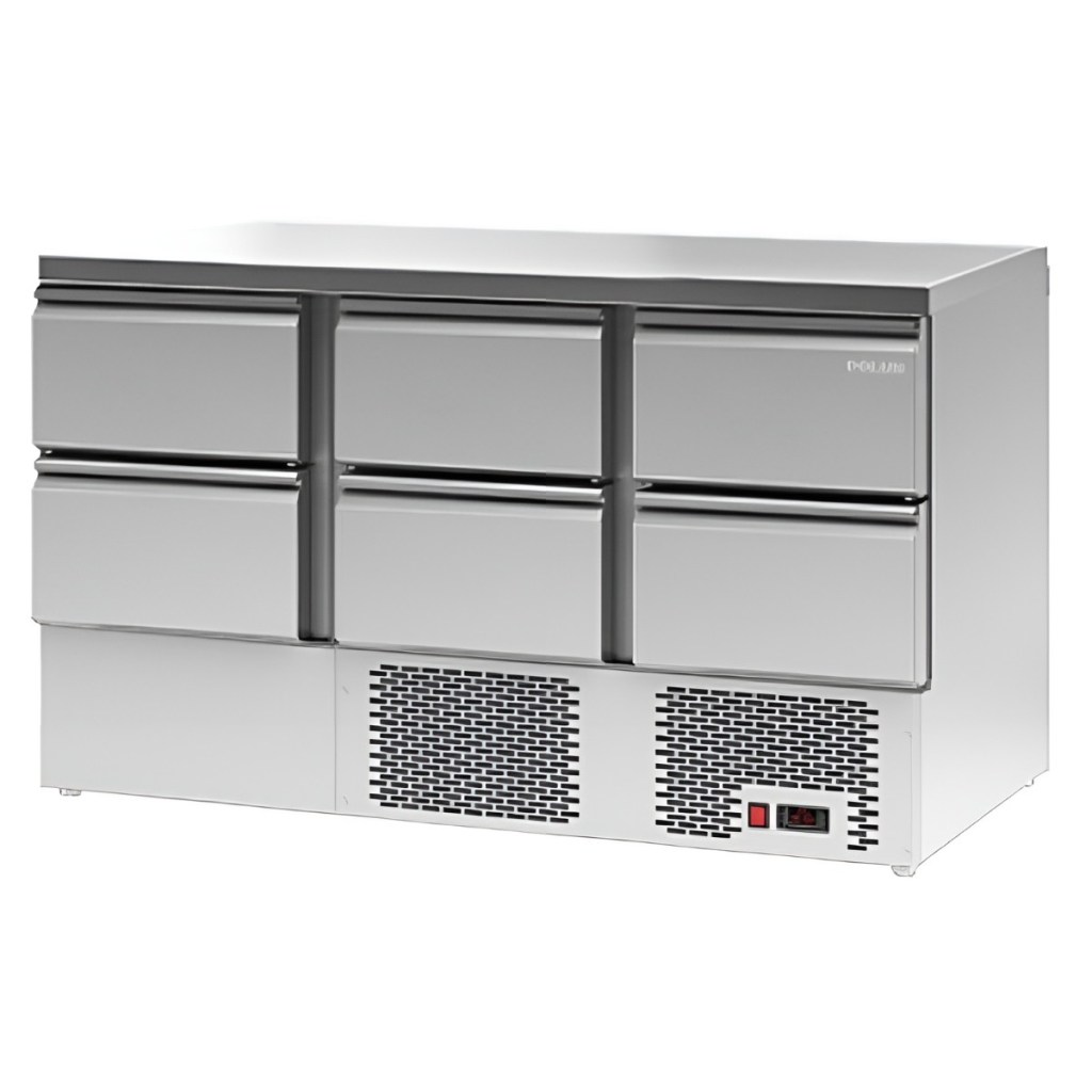 Стол холодильный среднетемпературный Polair TMi3GN-222-G без столешницы