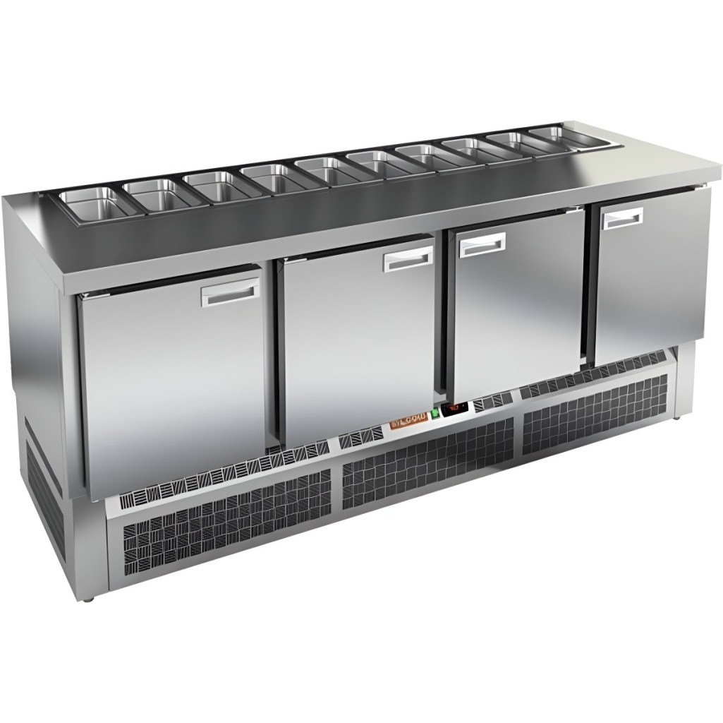 Стол холодильный для салатов HiCold SLE2-1111GN (1/6) О без крышки