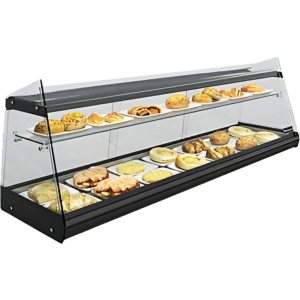 Витрина нейтральная (неохлаждаемая) настольная Carboma AC38 N 1,0-11