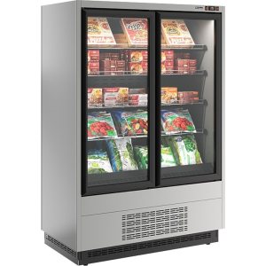 Горка холодильная Carboma FC20-07 VL 1,0-1 0300 STANDARD фронт X5L (версия 2.0) (9006-9005) - Изображение 2