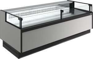 Витрина холодильная Carboma GC110 SM 2,5-2 открытая без боковин (версия 2.0) (9006-0430)