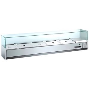 Витрина холодильная для ингредиентов Tatra TVR1200-5GN1/4