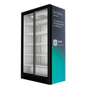 Холодильный шкаф Briskly 11 Slide (RAL 7024) Серый - Изображение 2