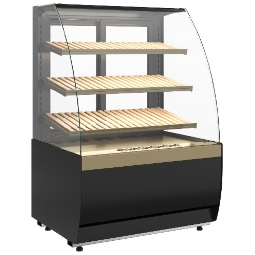 Витрина кондитерская Carboma K70 N 0,9-1 Light Bread (версия 2.0) (9005-0109) хлебная