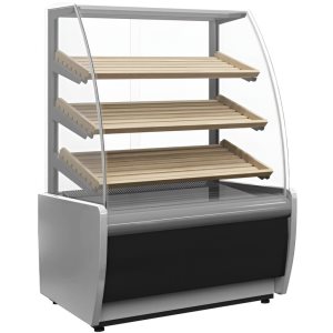 Витрина кондитерская Carboma K70 N 1,3-2 Light Bread (0011-9005) (1,3 Carboma ТЕХНО) хлебная, без стекла
