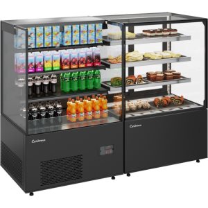 Витрина кондитерская Carboma KC71-110 N 0,9-1 (9005) нейтральная - Изображение 4